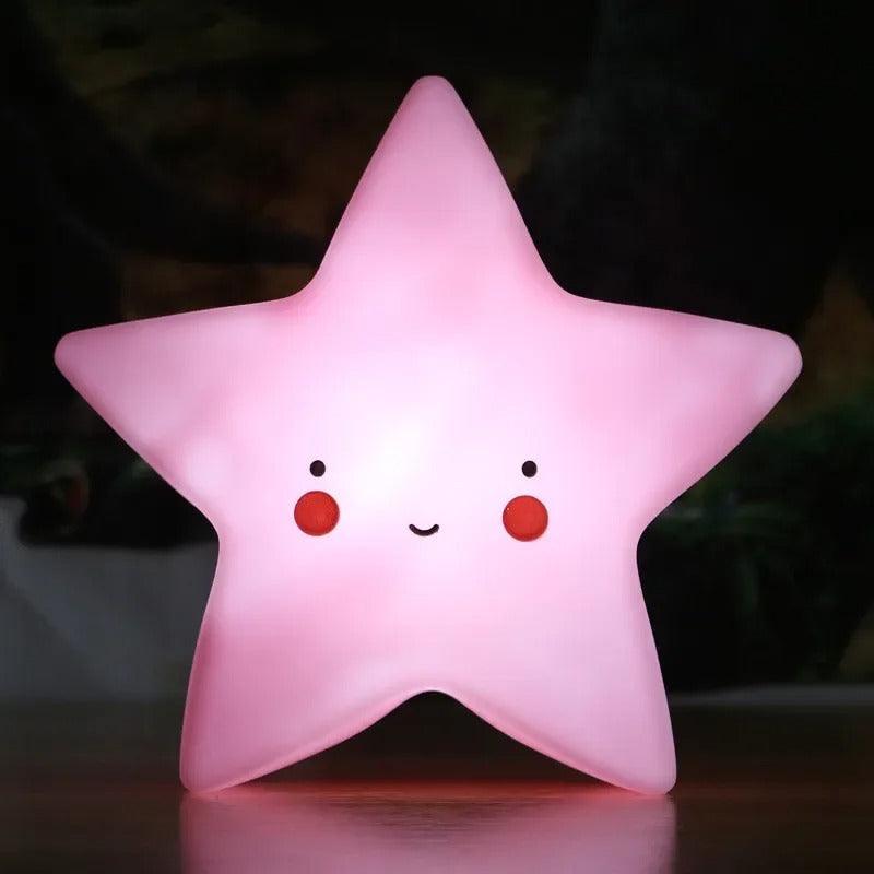 BEBE VEILLEUSE - StarNight™ allumée en rose