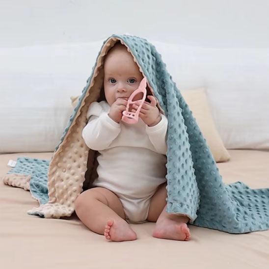COUVERTURE BEBE REVERSIBLE - DouceBulle™