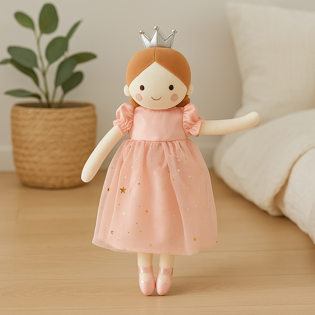 Gros plan sur le Doudou Bébé Coton Bio│Surette™reine
