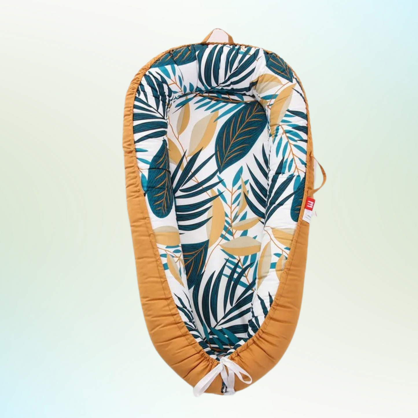 Gros plan sur le Réducteur de lit pour bébé motifs fleurs │ FlowersMulti™-_foret