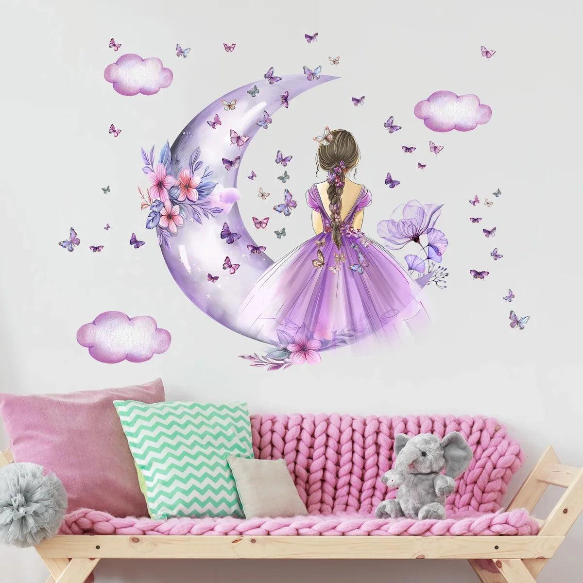 Sticker - Princesse Lune Mauve™