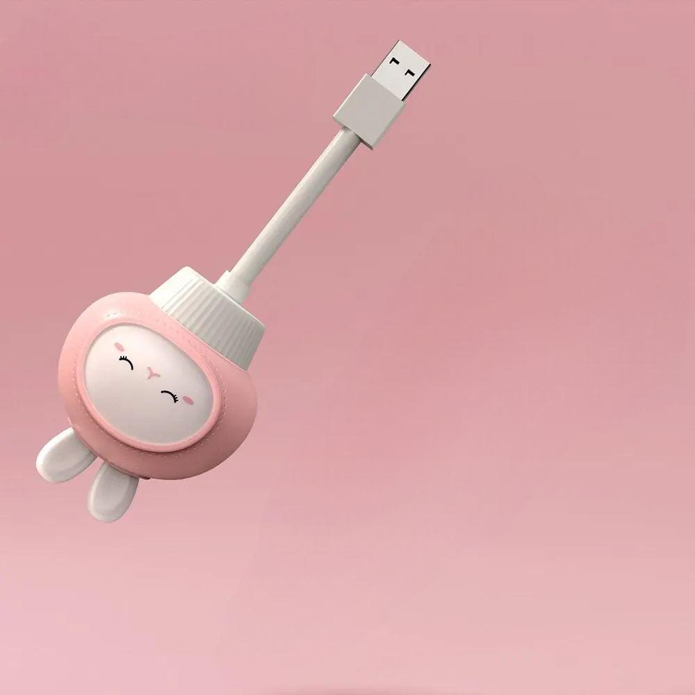 Gros plan sur VEILLEUSE BEBE LED LAPIN - QuietDream