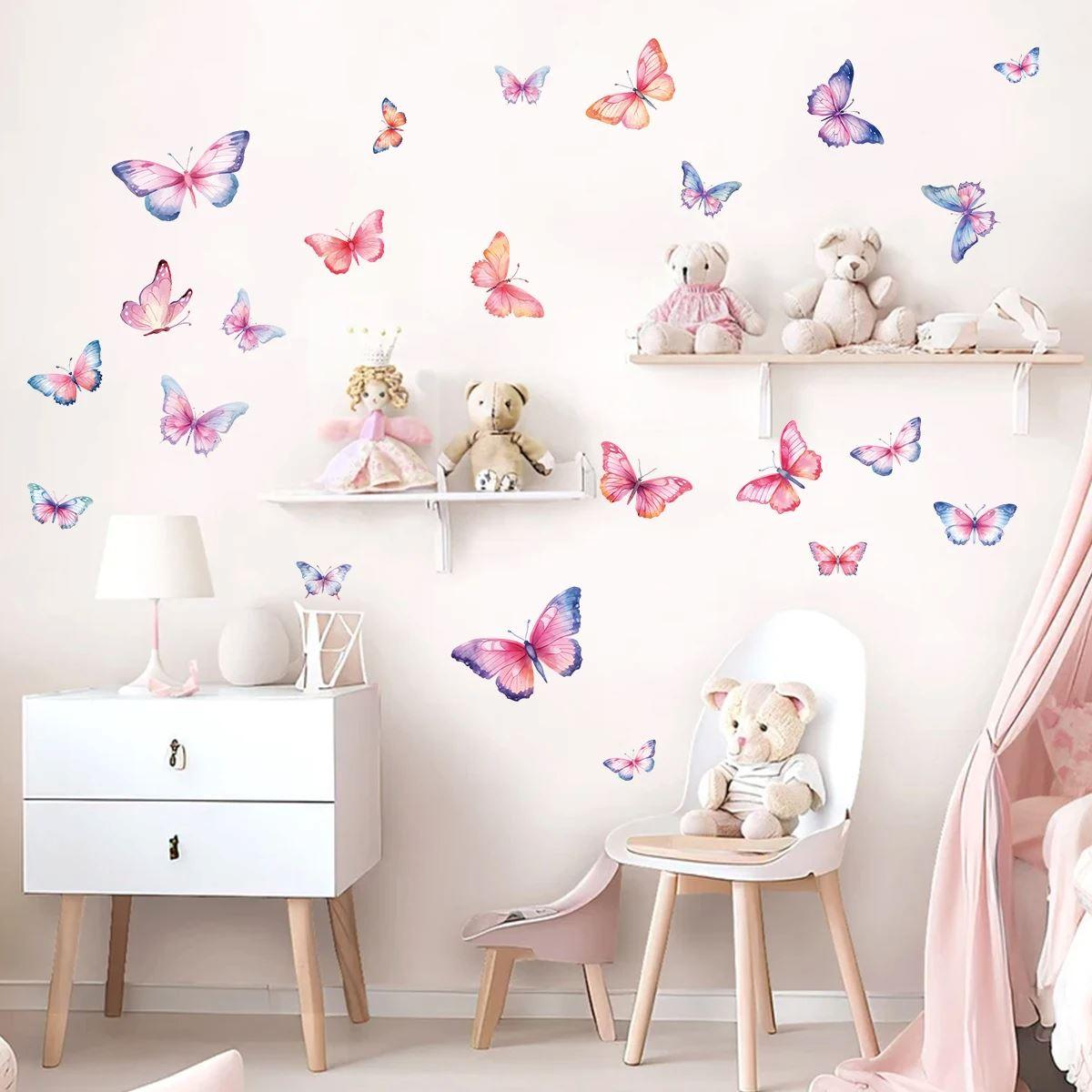 Sticker - Butterflies™ MultiCouleur