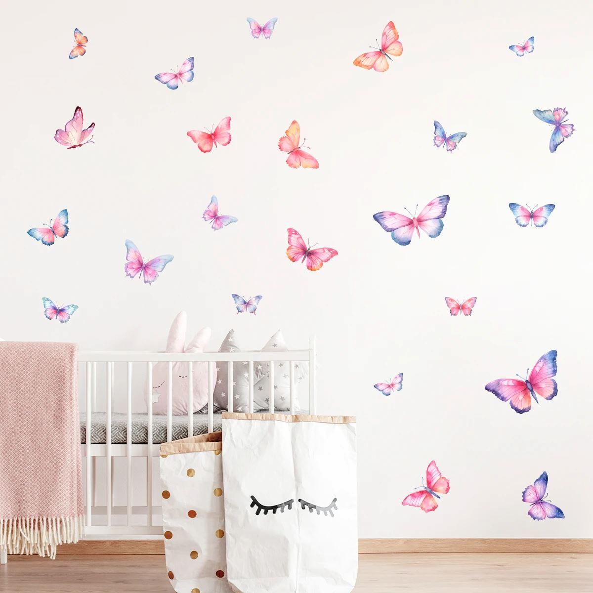 Sticker - Butterflies™ MultiCouleur