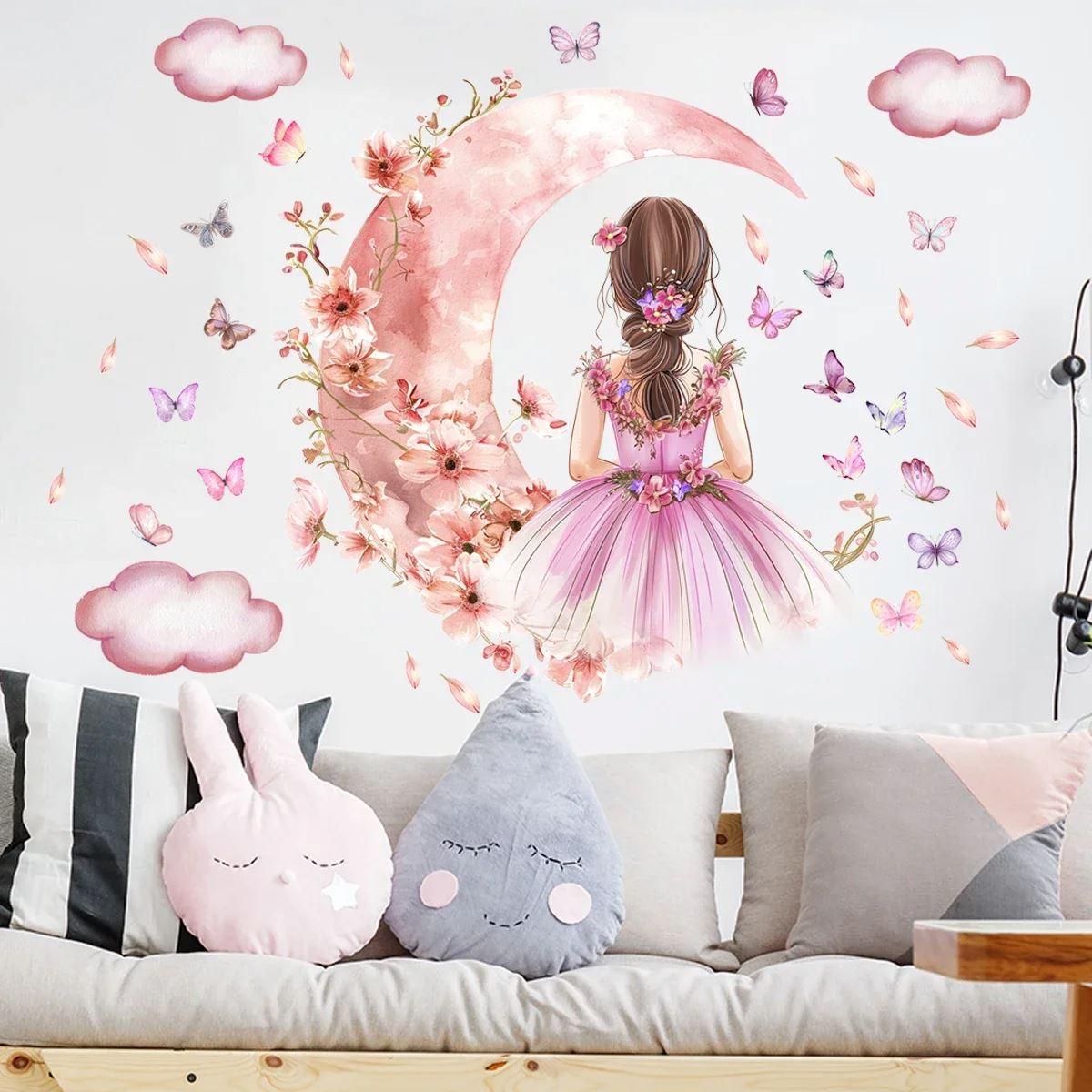 PrincesseSticker™- Lune Rose