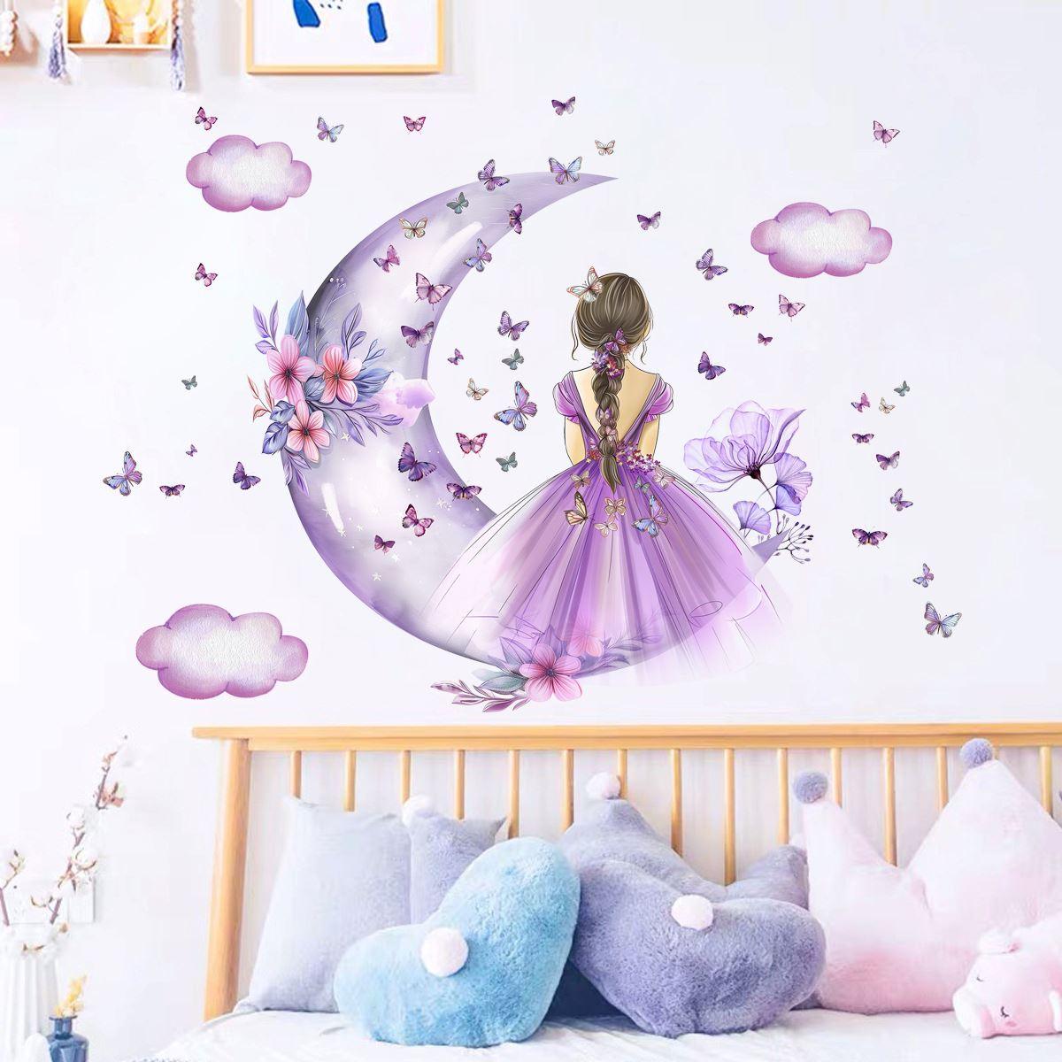 Sticker - Princesse Lune Mauve™