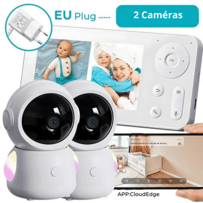 Pack UE CAMERA BEBE WIFI- AngelWatch™ avec 2 coméras