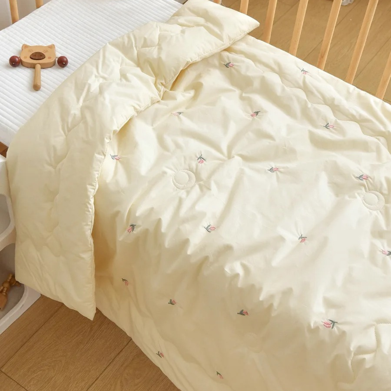 Couette BEBE Hypoallergénique│Caméline™_-_Decor_Tulipe