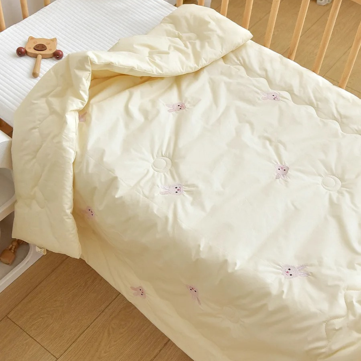 Couette BEBE Hypoallergénique│Caméline™_-_Decor_Lapin