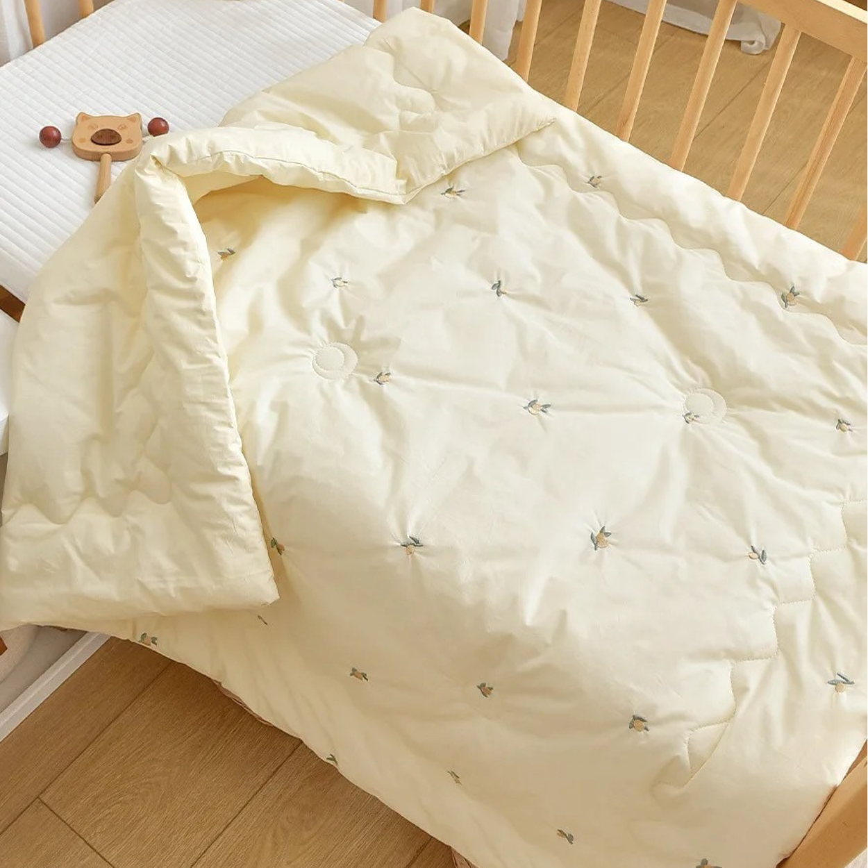 Couette BEBE Hypoallergénique│Caméline™_-Decor_Olive