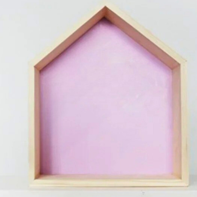 ETAGERE_Chambre_Enfant en Pin_-_PetiteCabane_-_Violet sur fond blanc