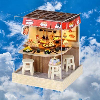 Une Maison Miniature - KidsDeco3D™ Resto-Vue en 3D 