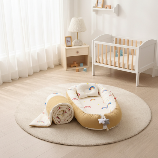 Reducteur_de_lit_bebe_en_coton_nid_d_abeille_dans_une_chambre_scandinave_apaisante