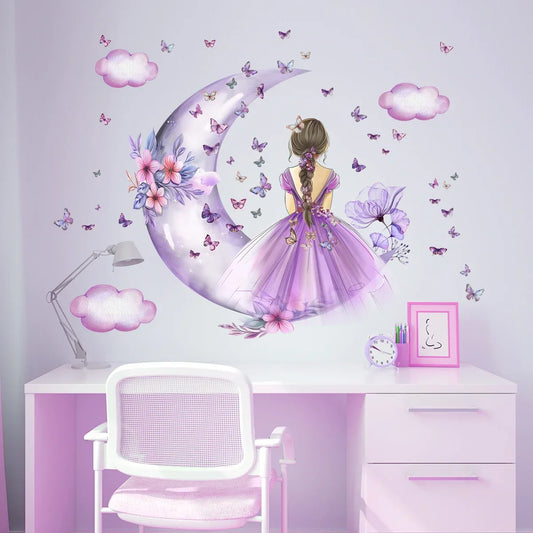 Sticker - Princesse Lune Mauve™