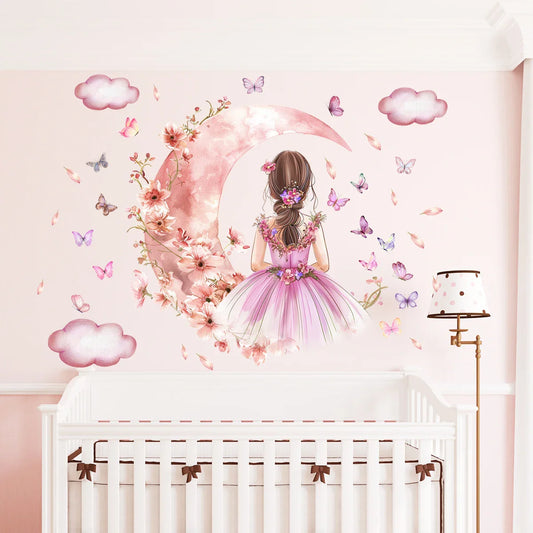 PrincesseSticker™- Lune Rose