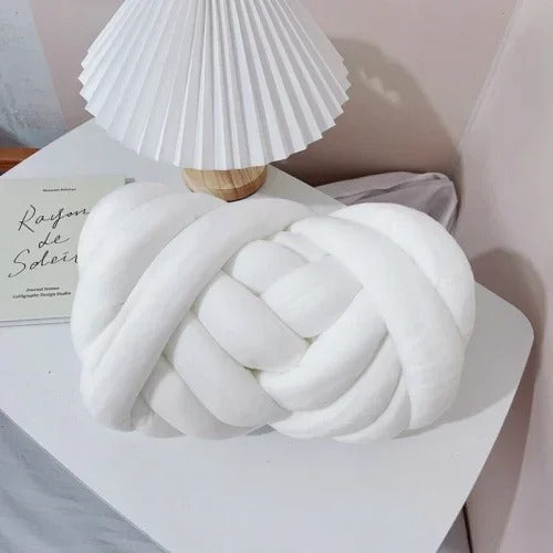 Tresse de lit bébé - 4brins-Blanc Nuage™️