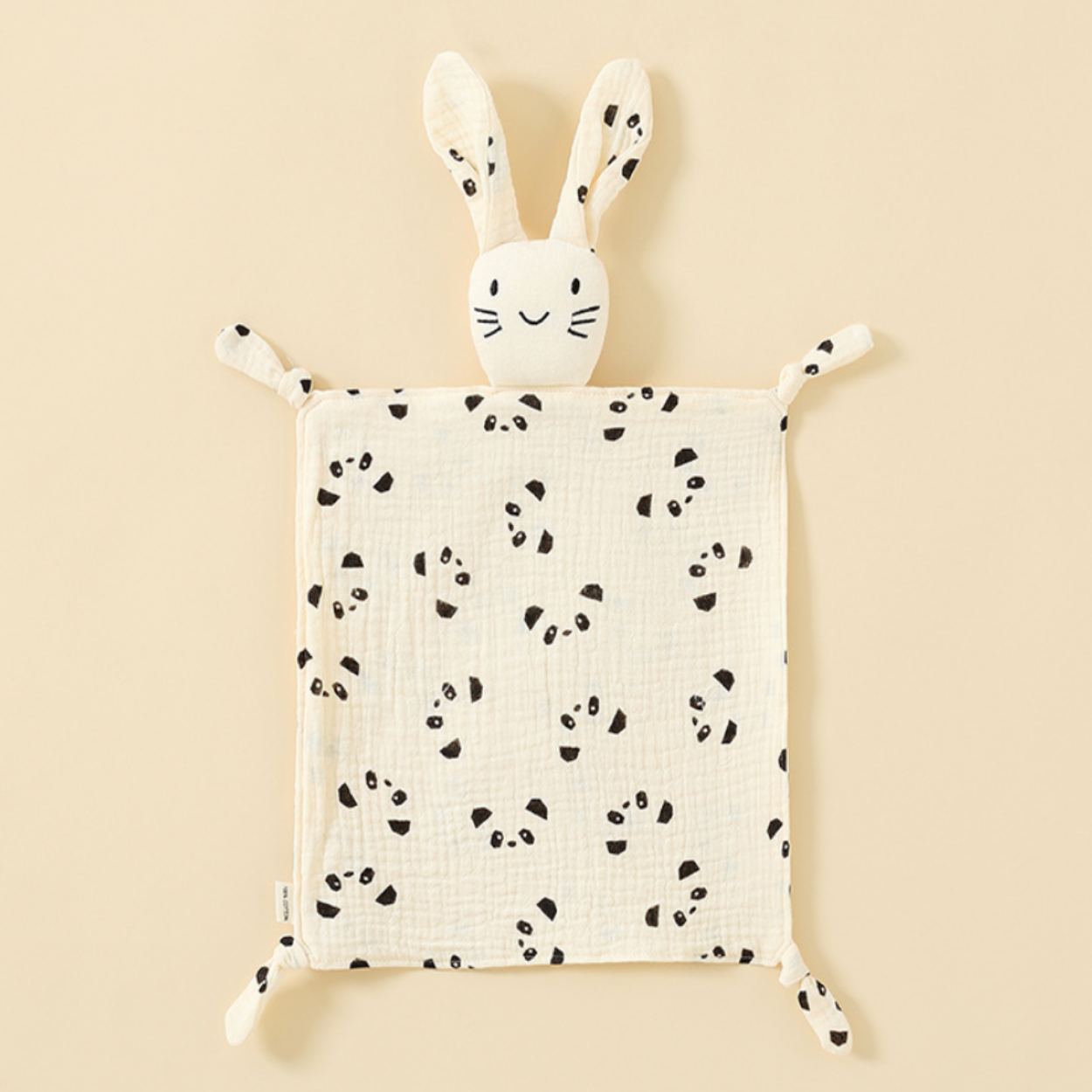 Doudou bebe motif panda ArcEnLange™