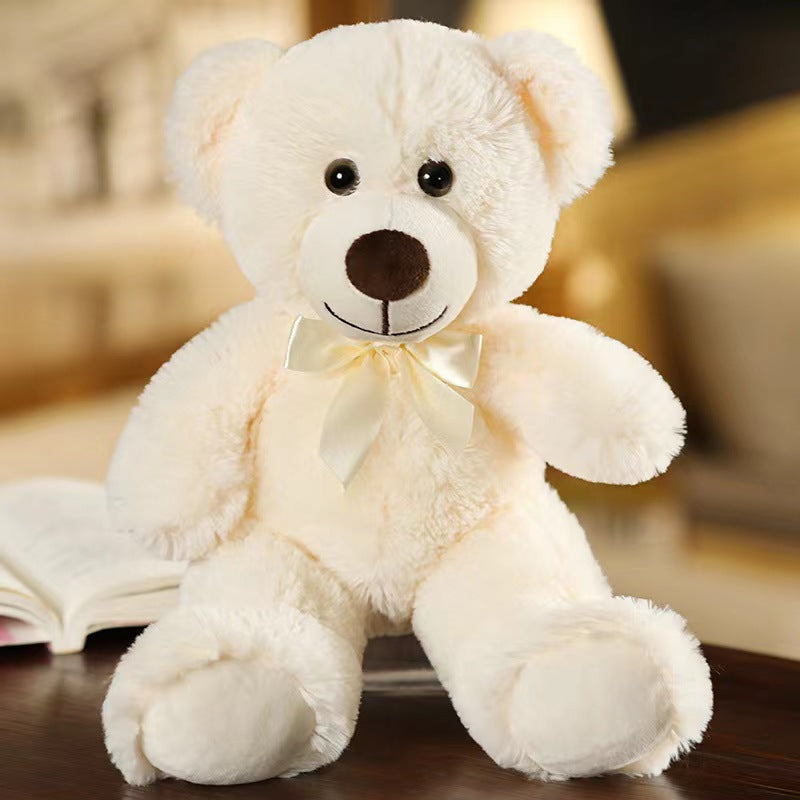 Ours en peluche bebe pour dormir CalmiOurs beige ambiance douce et apaisante