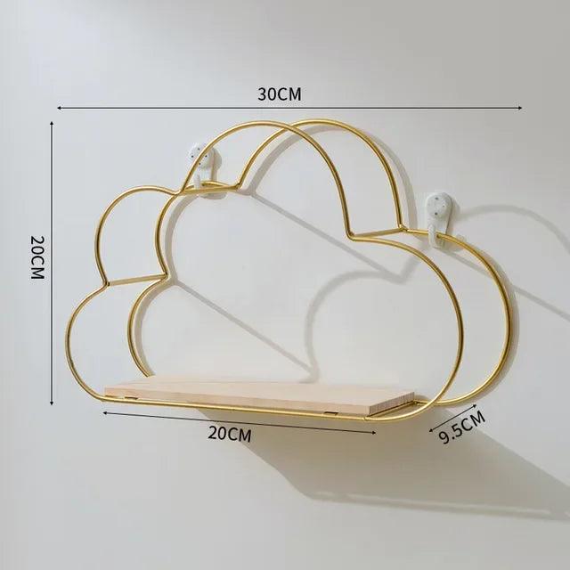 Gros plan sur l'Étagère Enfant - KidWallShelf™ - Or - Grand modele
